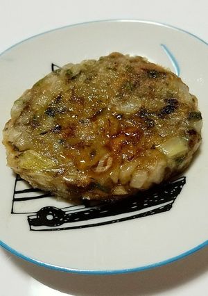 【簡単！】サバ缶で大葉入りハンバーグ-レシピのメイン写真