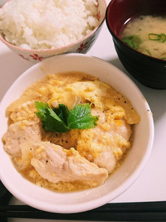 鶏むね肉の味噌卵とじ-レシピのメイン写真