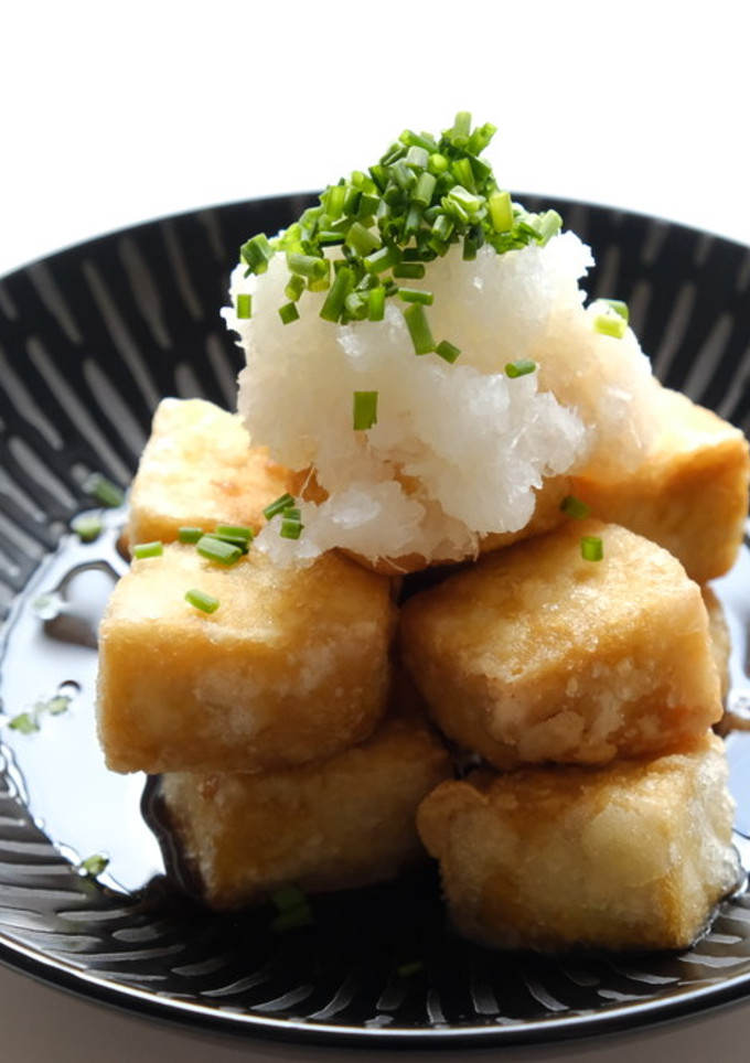 一口サイズの揚げだし豆腐-レシピのメイン写真
