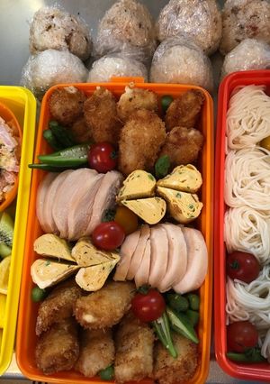 運動会のお弁当2018@小学校-レシピのメイン写真