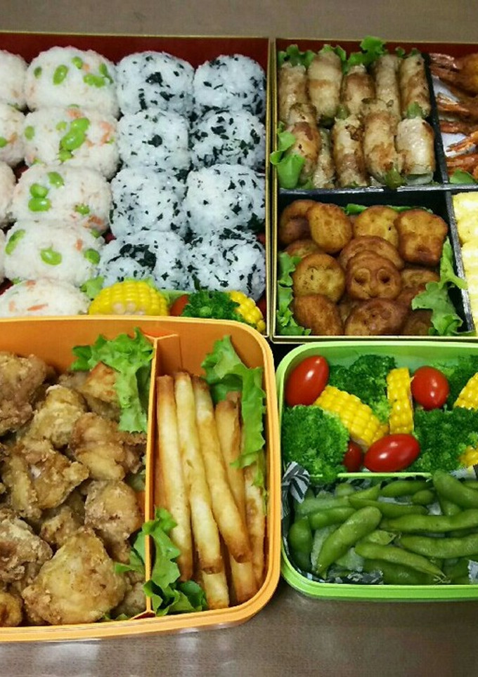 小学校運動会お弁当2018-レシピのメイン写真
