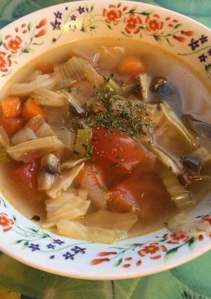 和風生トマトのミネストローネ-レシピのメイン写真