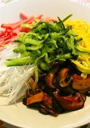 食欲のない時の逸品！春雨の冷やし中華！-レシピのメイン写真