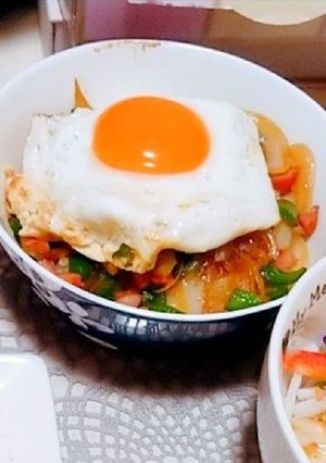 材料3つ！カフェ風どんぶり-レシピのメイン写真