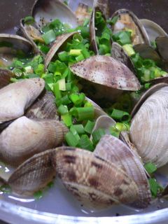 レンジでちんのアサリの酒蒸し-レシピのメイン写真