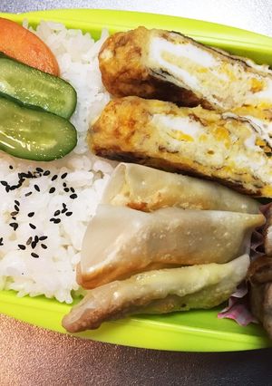 旦那弁当101♥卵白消費卵焼き弁当！-レシピのメイン写真