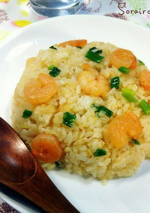 マヨパワー★卵なしで簡単パラパラ海老炒飯-レシピのメイン写真