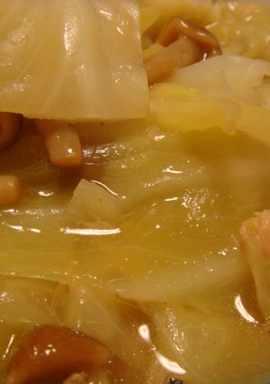 なめことキャベツのスープ-レシピのメイン写真