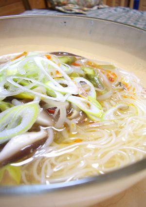 酸辣湯にゅうめん-レシピのメイン写真