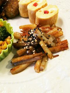 蓮根と竹輪のきんぴら-レシピのメイン写真