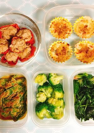 今週のお弁当の下準備45-レシピのメイン写真