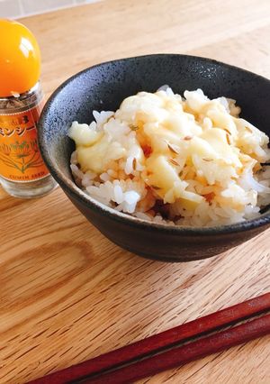 ずぼら飯＊クミンとチーズの醤油ご飯-レシピのメイン写真