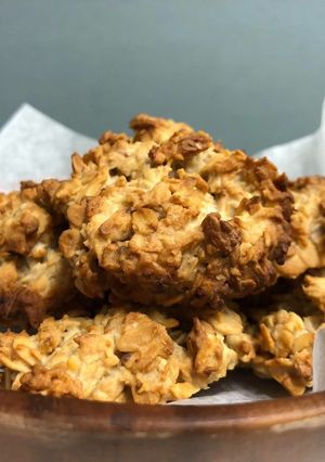 簡単ココナッツオートミールクッキー-レシピのメイン写真