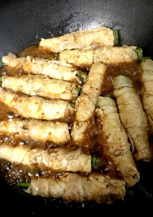 超簡単オクラ肉まき-レシピのメイン写真