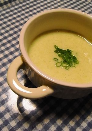 わけぎと玄米の豆乳ポタージュ-レシピのメイン写真