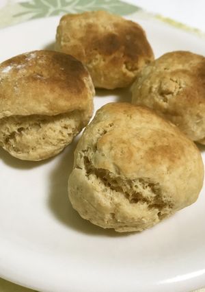 材料３つホットケーキミックスの簡単パン-レシピのメイン写真