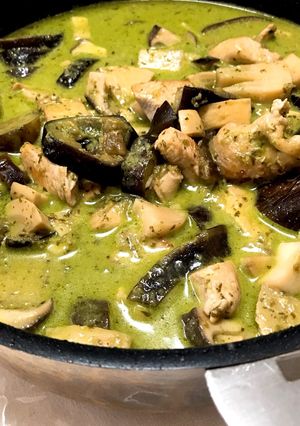 爽やかグリーンカレー パクチー大好き-レシピのメイン写真