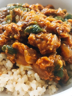 レンジでキーマカレー-レシピのメイン写真