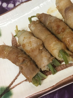 豚肉巻き白髪ねぎ-レシピのメイン写真