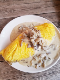 食材3つで簡単舞茸オムレツ♪-レシピのメイン写真