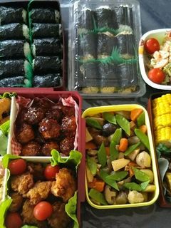 2018年小学校運動会弁当-レシピのメイン写真