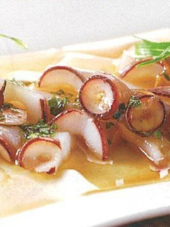 たこと塩昆布のカルパッチョ-レシピのメイン写真
