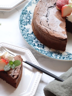 しっとり濃厚*ガトーショコラ♡-レシピのメイン写真