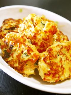 もやしでかさ増し!大葉鶏つくねの照り焼き-レシピのメイン写真