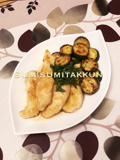 ささ身とズッキーニのさっぱり焼きびたし☆-レシピのメイン写真