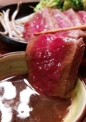 絶品！すき焼き味の簡単和風ステーキソース-レシピのメイン写真