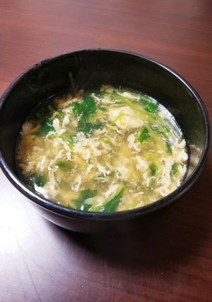 みつ葉のたまごスープ-レシピのメイン写真