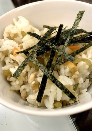 ふきの混ぜご飯-レシピのメイン写真