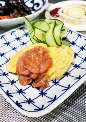 新じゃがいも天の塩辛添え-レシピのメイン写真
