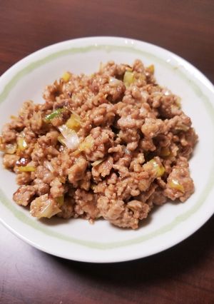 豚ひき肉の味噌炒め-レシピのメイン写真