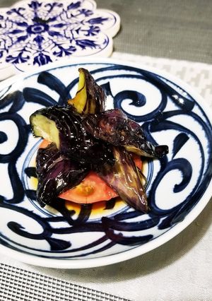 トマトとナスの揚げ浸し-レシピのメイン写真