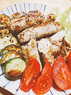手作りソーセージ 混ぜ→レンチン→焼く-レシピのメイン写真