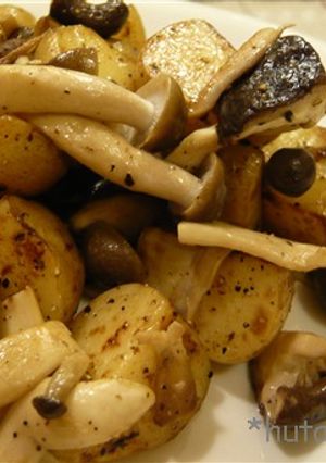 じゃがいもときのこのマヨ醤油炒め-レシピのメイン写真