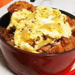 冷凍庫のパンを使ったふわふわカツ丼-レシピのメイン写真