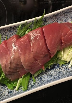 カツオの刺し身☆なごみ酢掛け-レシピのメイン写真