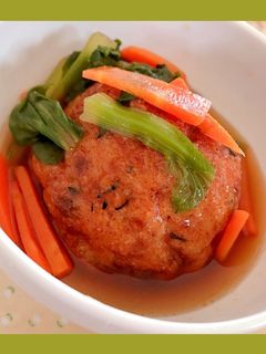いしかわ豆腐さんの厚揚げとお出汁あんかけ-レシピのメイン写真