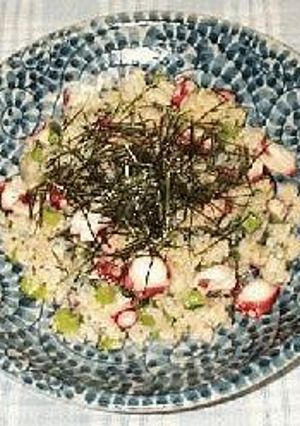 タコと野沢菜のチャーハン～青じそ風味-レシピのメイン写真