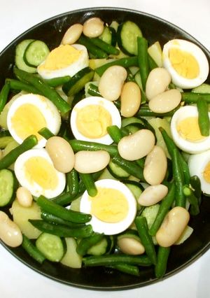 白いんげん豆のサラダ♪食欲不振におすすめ-レシピのメイン写真
