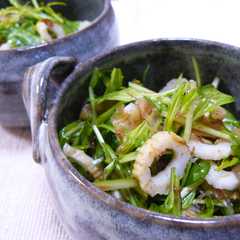 รูปของ 水菜とザーサイの和え物