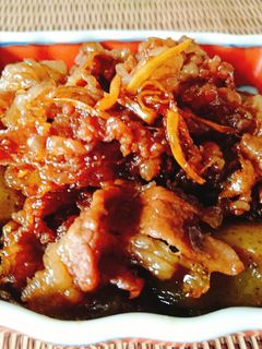牛肉とこんにゃくのしぐれ煮-レシピのメイン写真