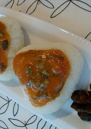 びわすけさんの味噌ダレで♔焼きおにぎり♡-レシピのメイン写真