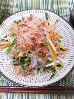 せん切り野菜サラダ♪-レシピのメイン写真