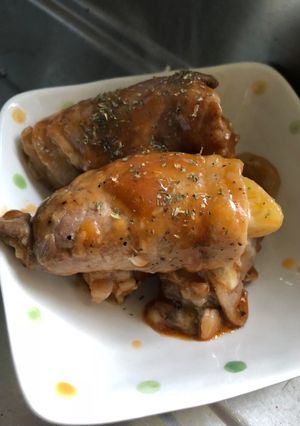じゃが芋チーズの豚肉焼き ケチャップ味-レシピのメイン写真