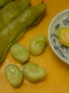 簡単おつまみ 焼きそら豆-レシピのメイン写真