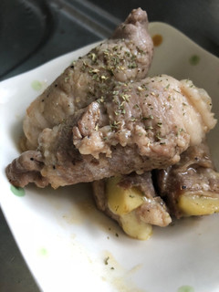 じゃが芋チーズの豚肉焼き コンソメ味-レシピのメイン写真