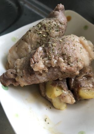 じゃが芋チーズの豚肉焼き コンソメ味-レシピのメイン写真